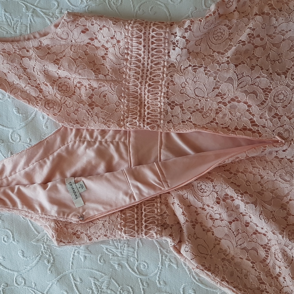 Francescas Closet Dusty Pink Lace Mini - Picture 9 of 9